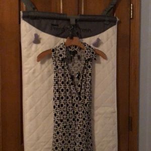 Full jumpsuit and necklace by Nina Leonard large